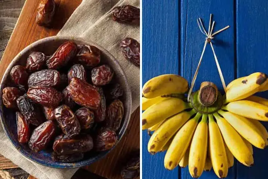 Datteln und Bananen: süße Alltagsbegleiter im Vergleich